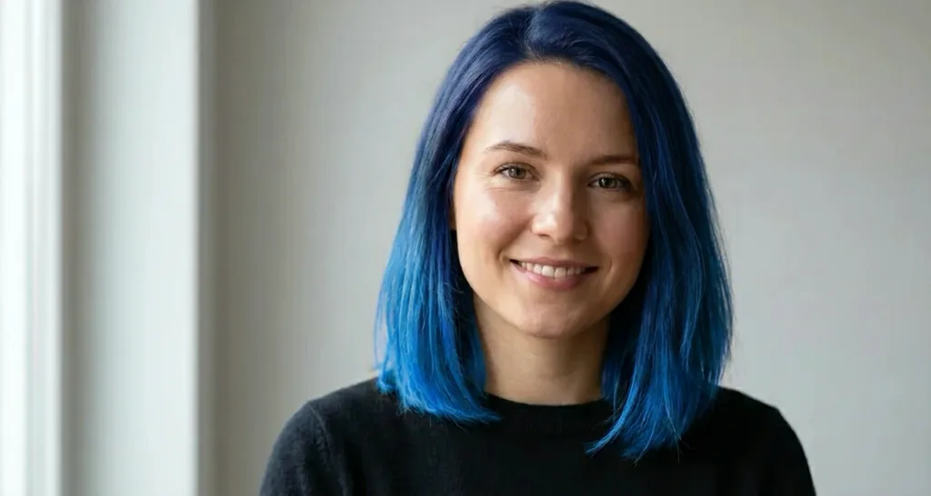 Try Blue Hair